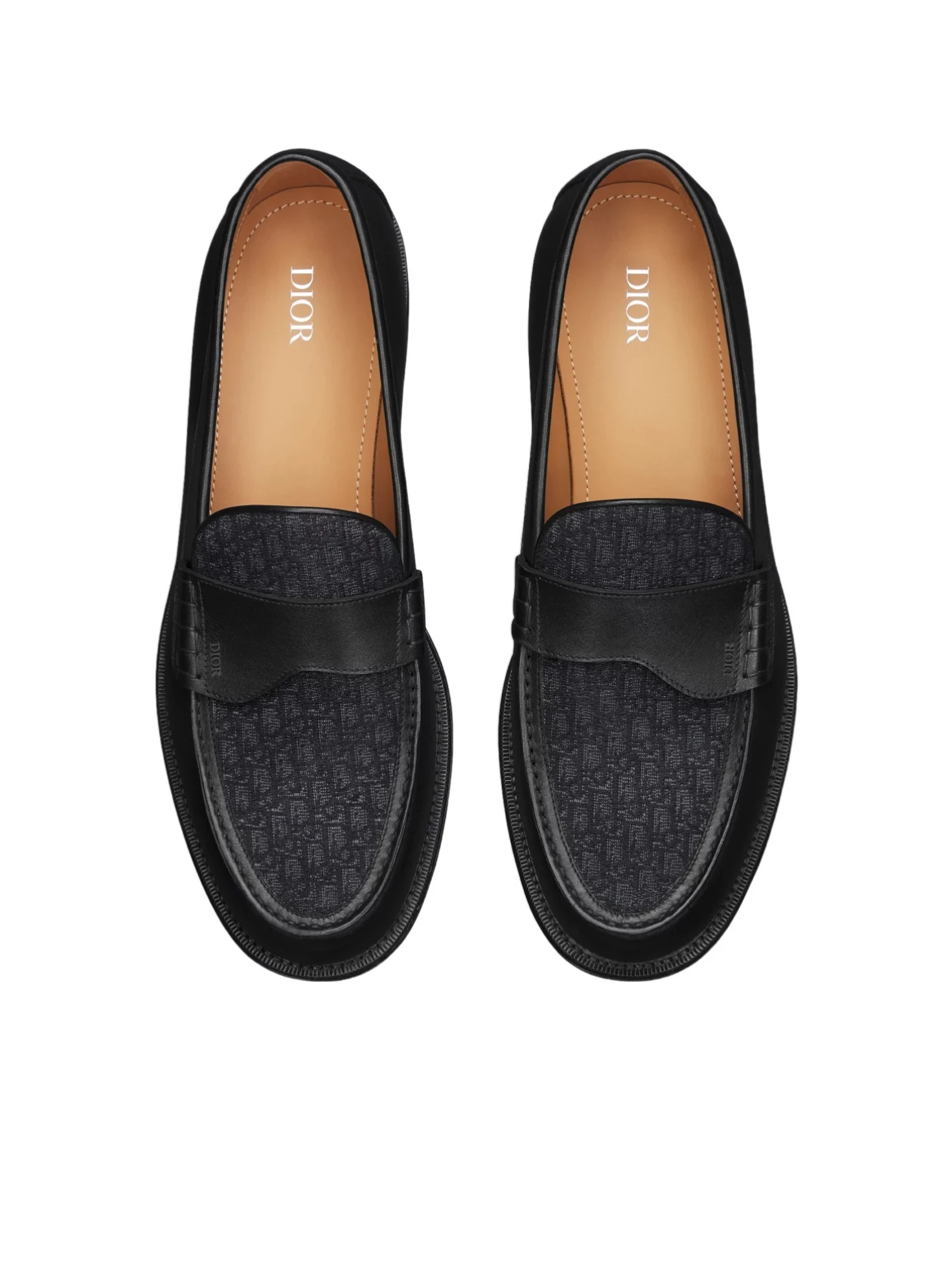 Dior Black Leather Slip-On Loafers Dior Timeless Loafer Black Polished Calfskin with Dior  main image 4