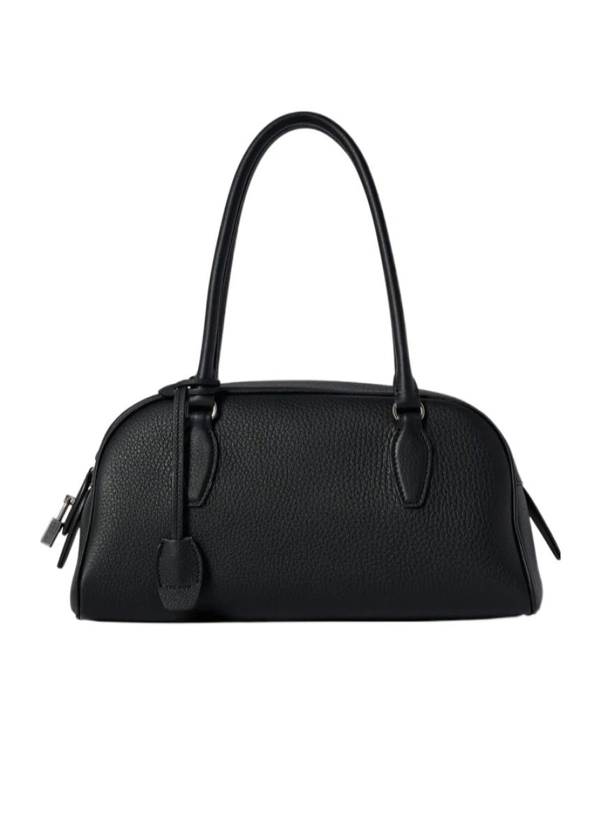 The Row small India grained-leather tote bag - SENSER
