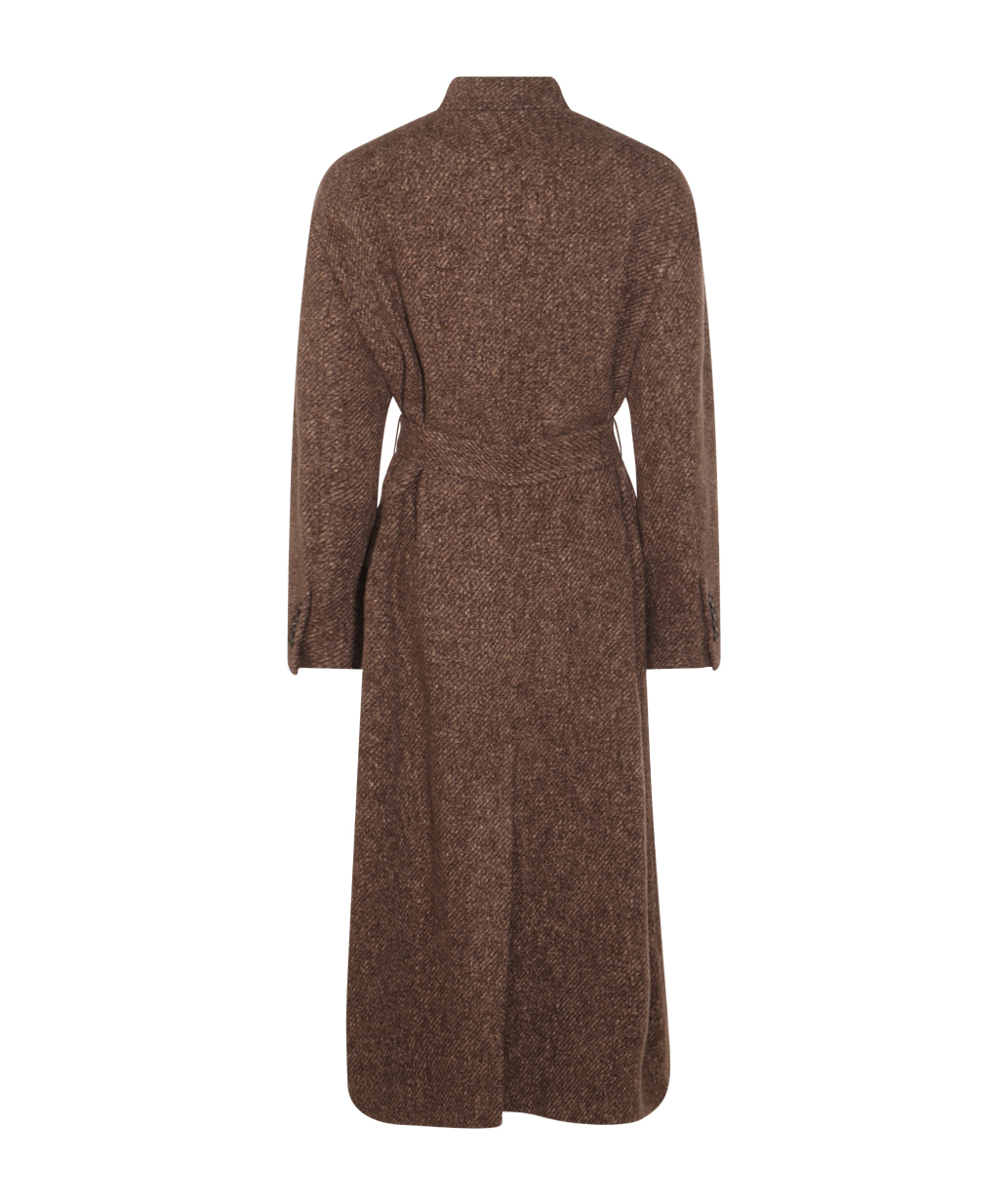 Brunello Cucinelli Single-Breasted Belted Coat - SENSER