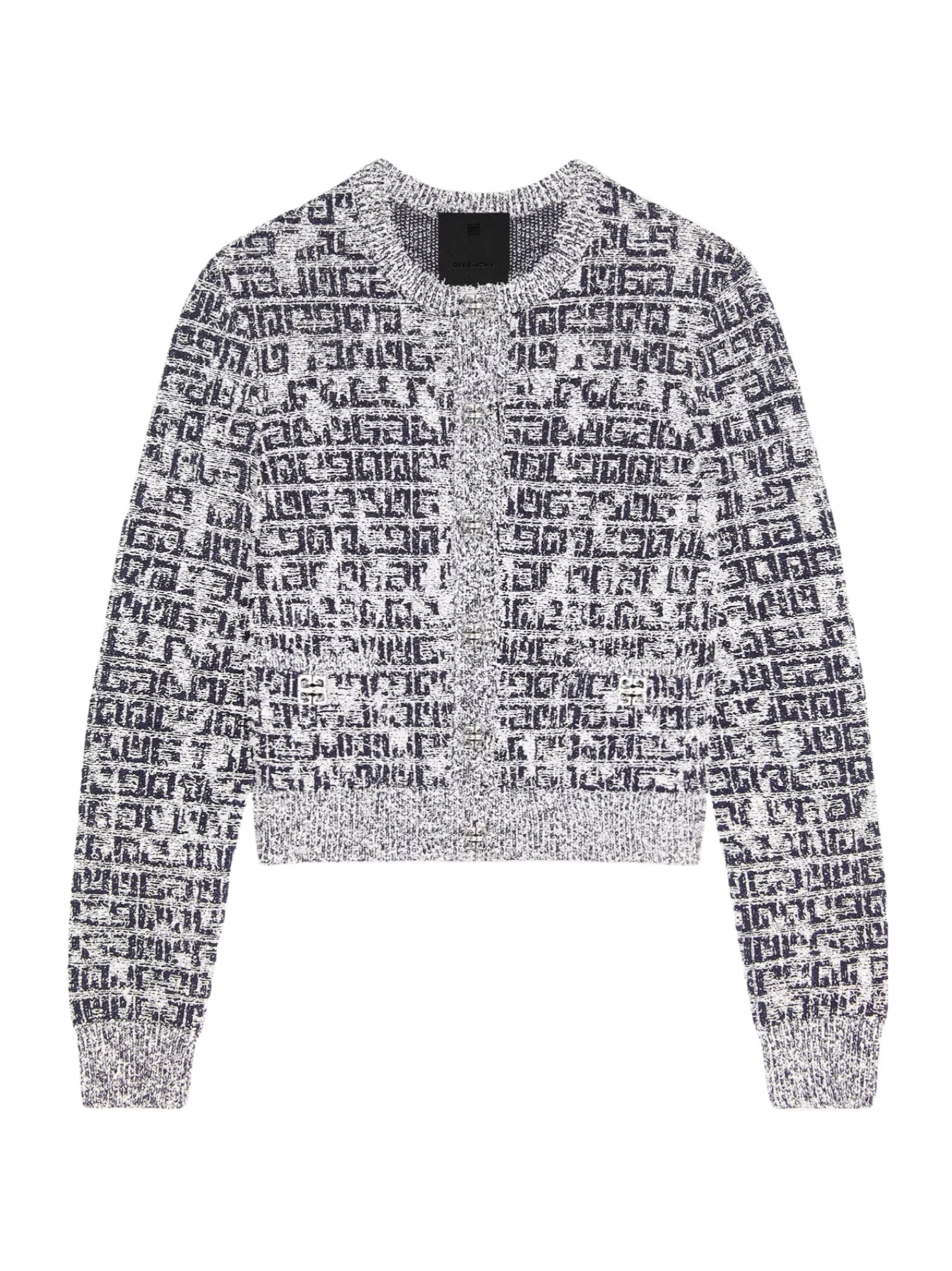 Givenchy Cardigan in 4G tweed with 4G detail - SENSER