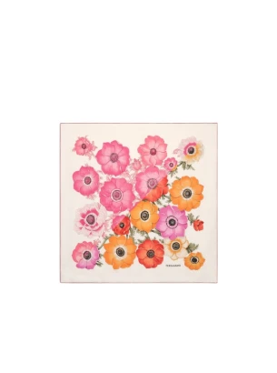 Salvatore Ferragamo Anemone printed silk scarf - SENSER