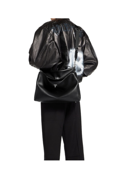 Image 5 of Balenciaga Men's Rodeo Messenger Bag Medium in Black