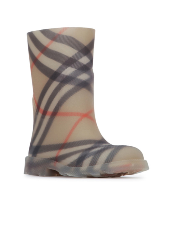 Image 2 of Burberry Berluti Checked March Boots