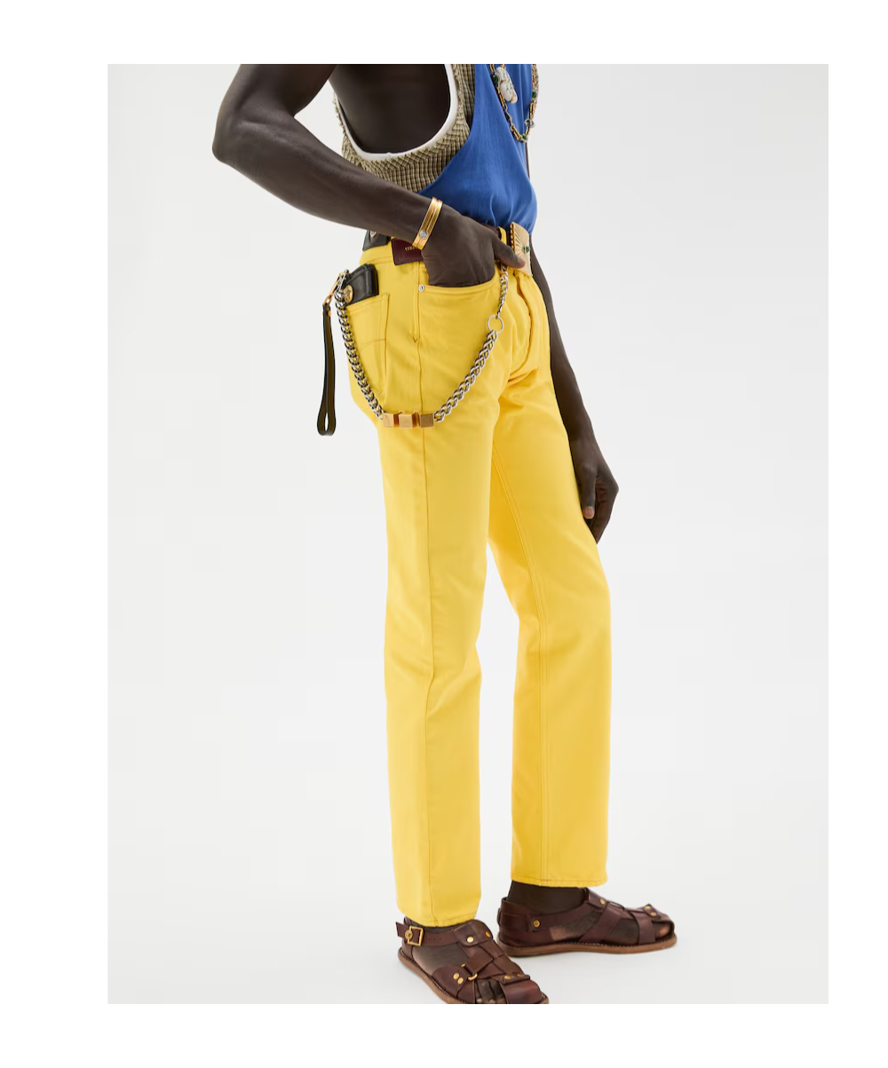 Versace Straight-Leg Medusa Jeans - SENSER