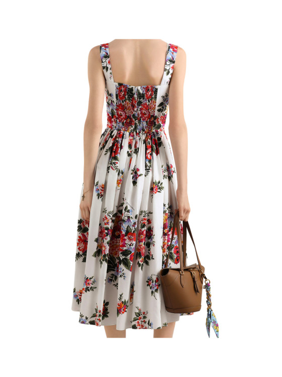 Image 3 of Dolce & Gabbana Pop Legg St Mazz Fiori Dress