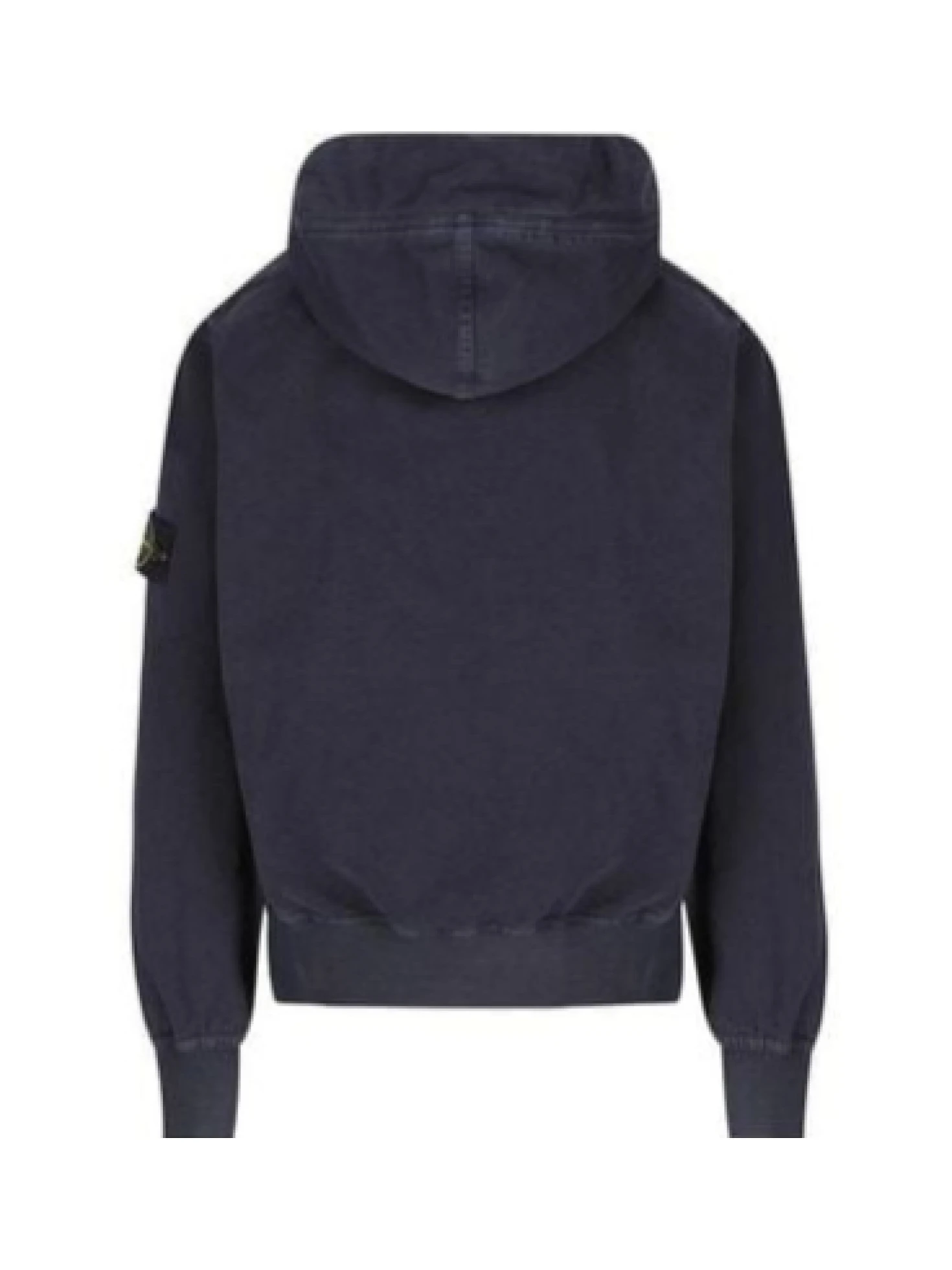 Stone Island Oversized Fit Hooded Zip-Up Sweatshirt - SENSER