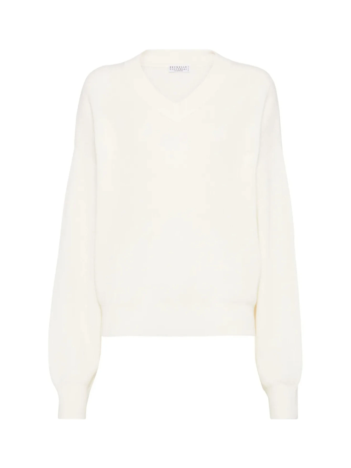 Brunello Cucinelli V-Neck Ribbed Jumper - SENSER
