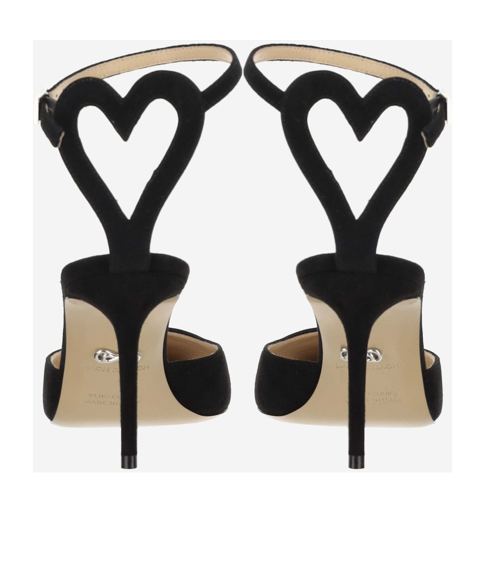 Ameri（アメリ）の「HEART MOTIF POINTED TOE PUMPS（パンプス