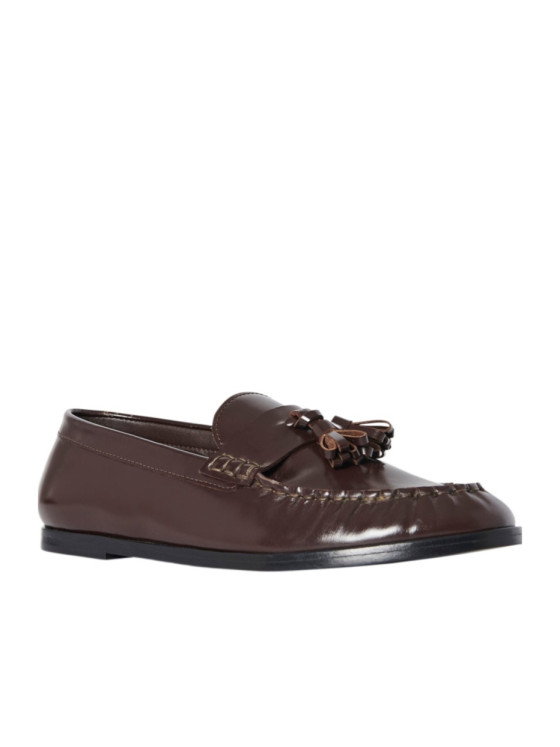 Image 2 of The Row Tassel Detailed Loafers
