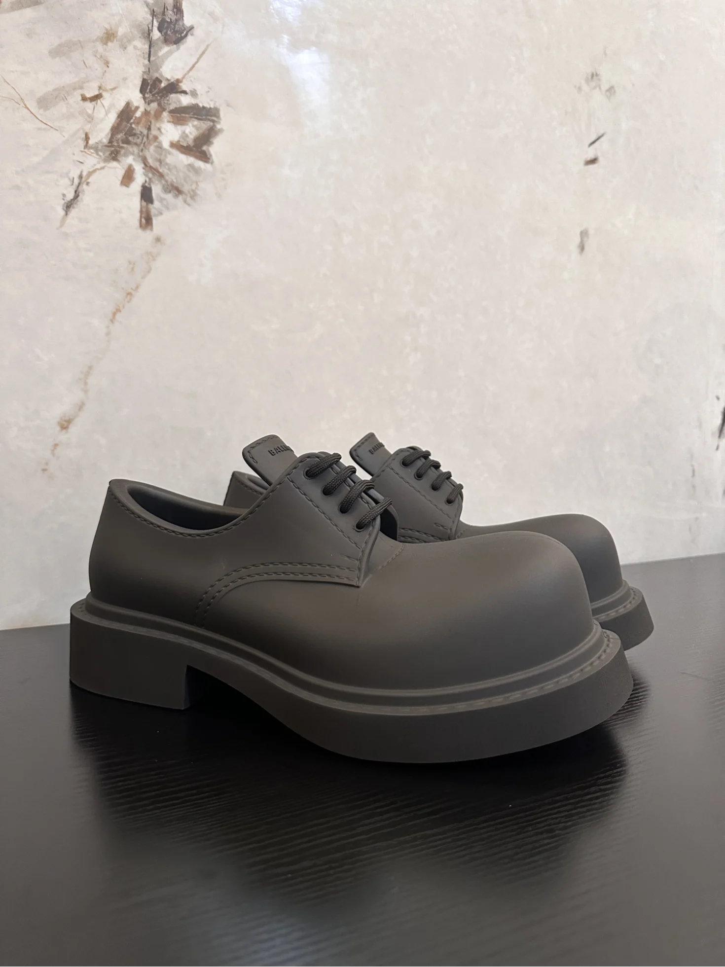 Balenciaga Steroid Derby in Black | Men's Designer Shoes