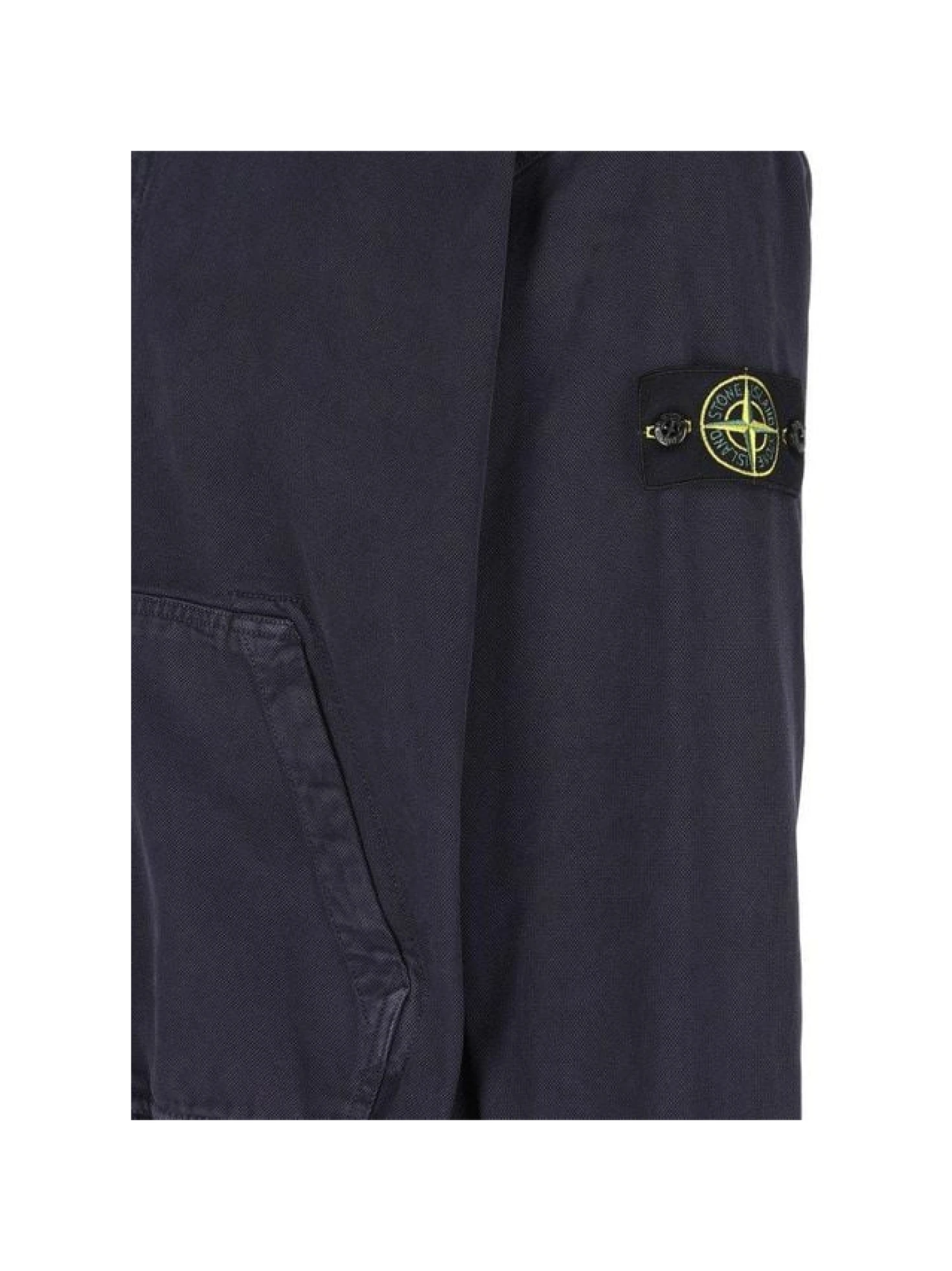 Stone Island Oversized Fit Hooded Zip-Up Sweatshirt - SENSER