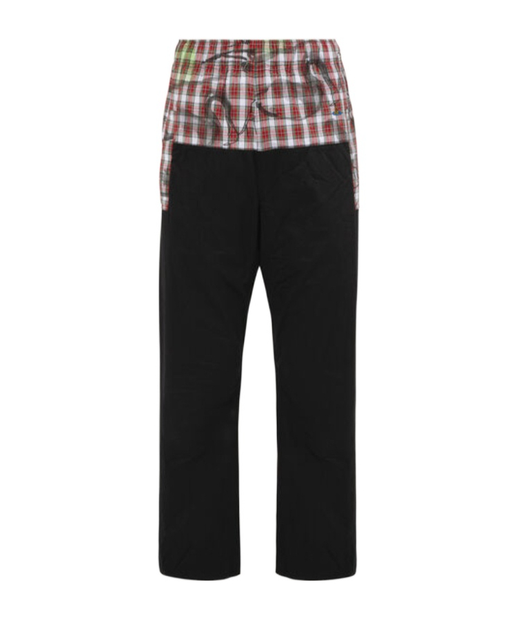 Vivienne Westwood ボーダー柄 イージーサルエルパンツ Vivienne Westwood Kung Fu Trousers - SENSER