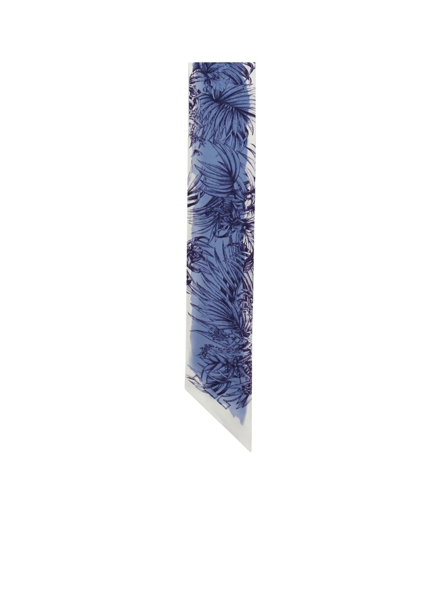 Salvatore Ferragamo Gravure print silk bandeau - SENSER