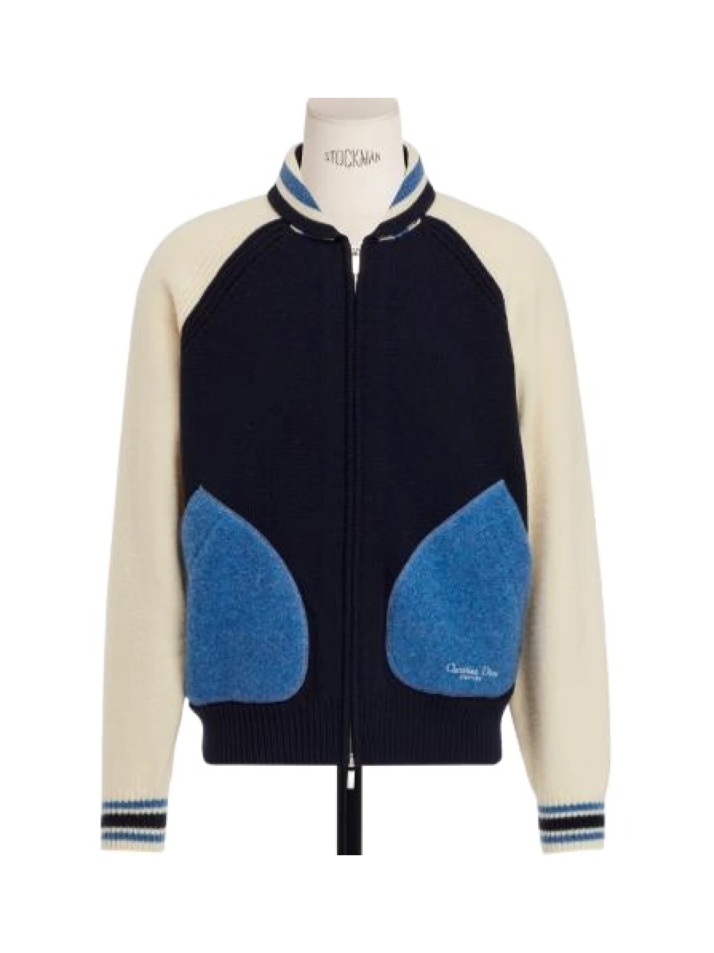Dior Homme Panelled Zip-Up Cardigan - SENSER