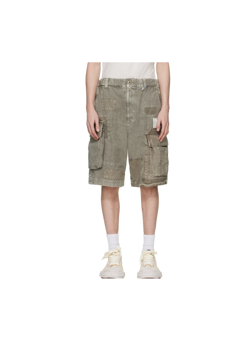 Maison Mihara Yasuhiro Sun Faded Like Satin Shorts - SENSER
