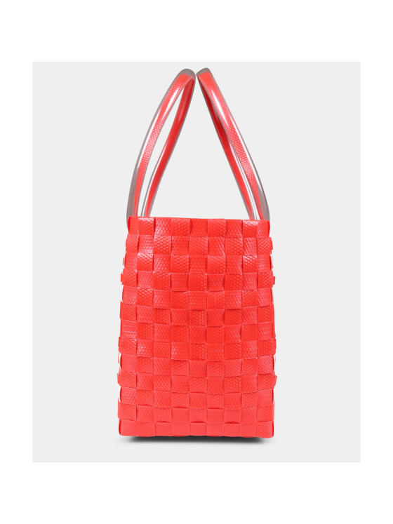 Image 2 of Marni Kids Woven-Designed Top Handle Bag
