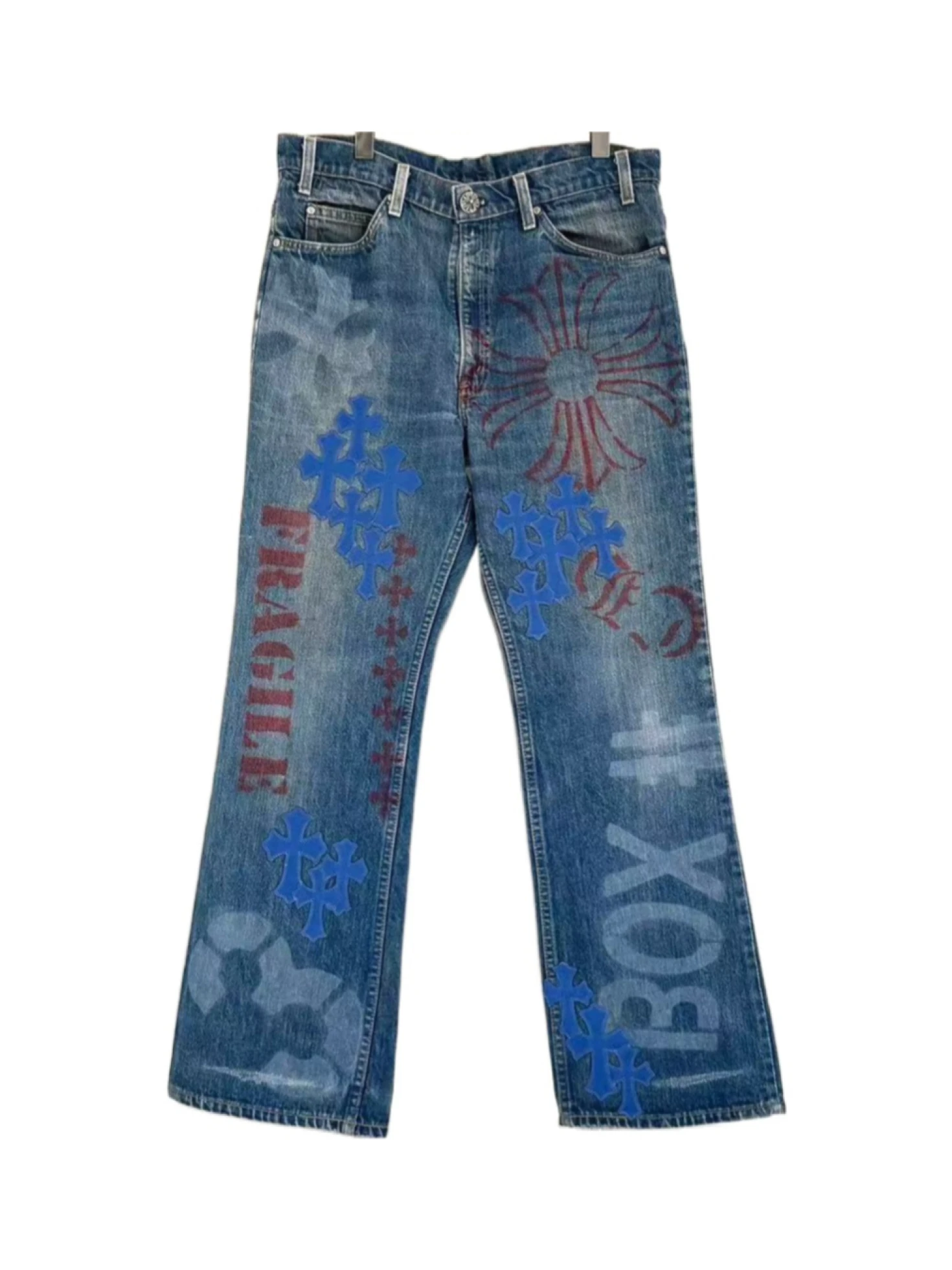 Chrome Hearts Belt loops Jeans - SENSER
