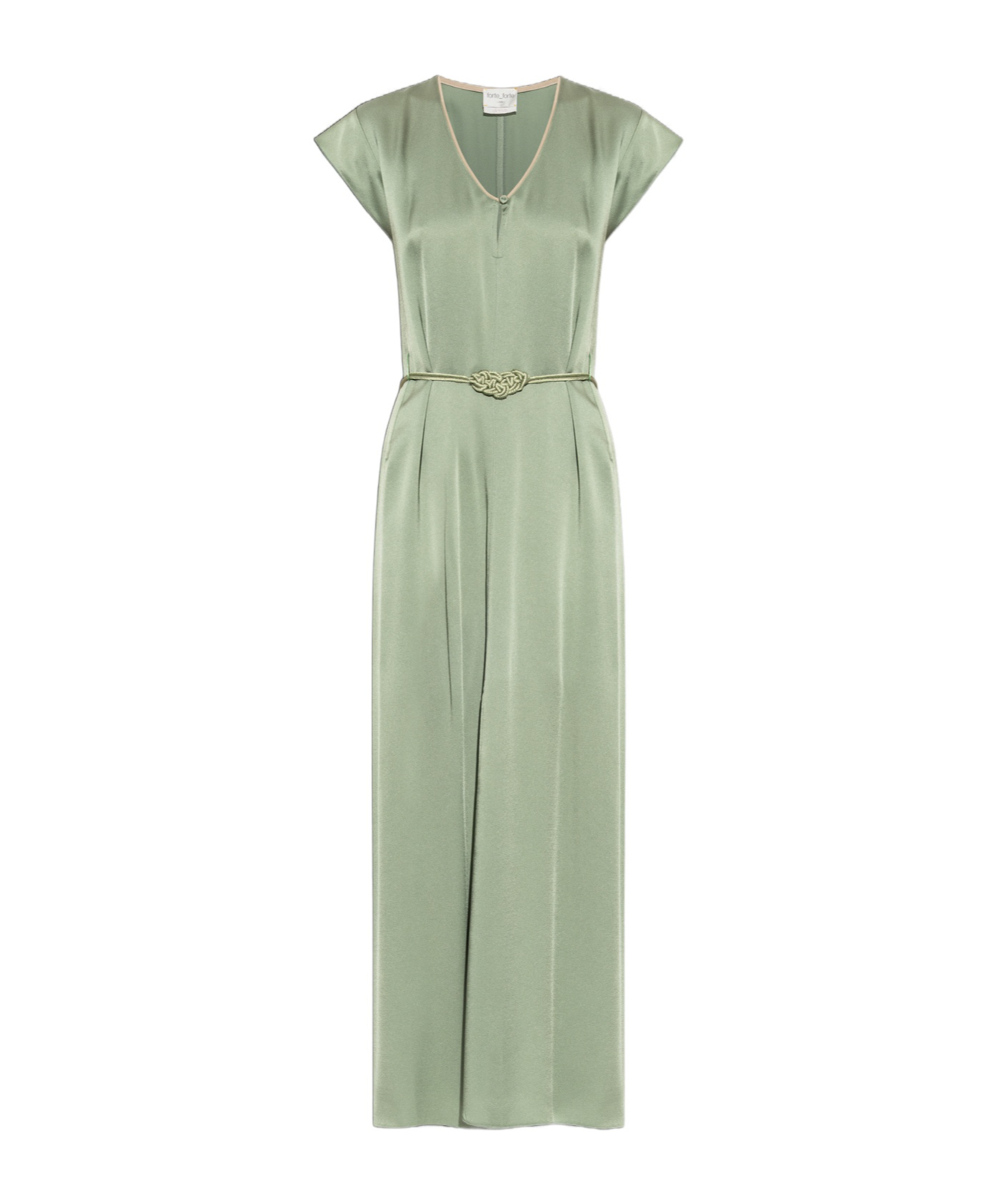 Forte Forte V-neck belted dress - SENSER