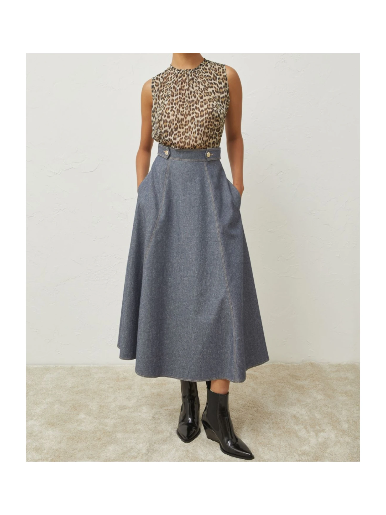 Marella semicircular skirt - SENSER