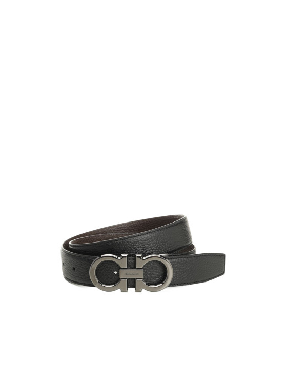 Image 1 of Salvatore Ferragamo Gancini Buckle Reversible Belt