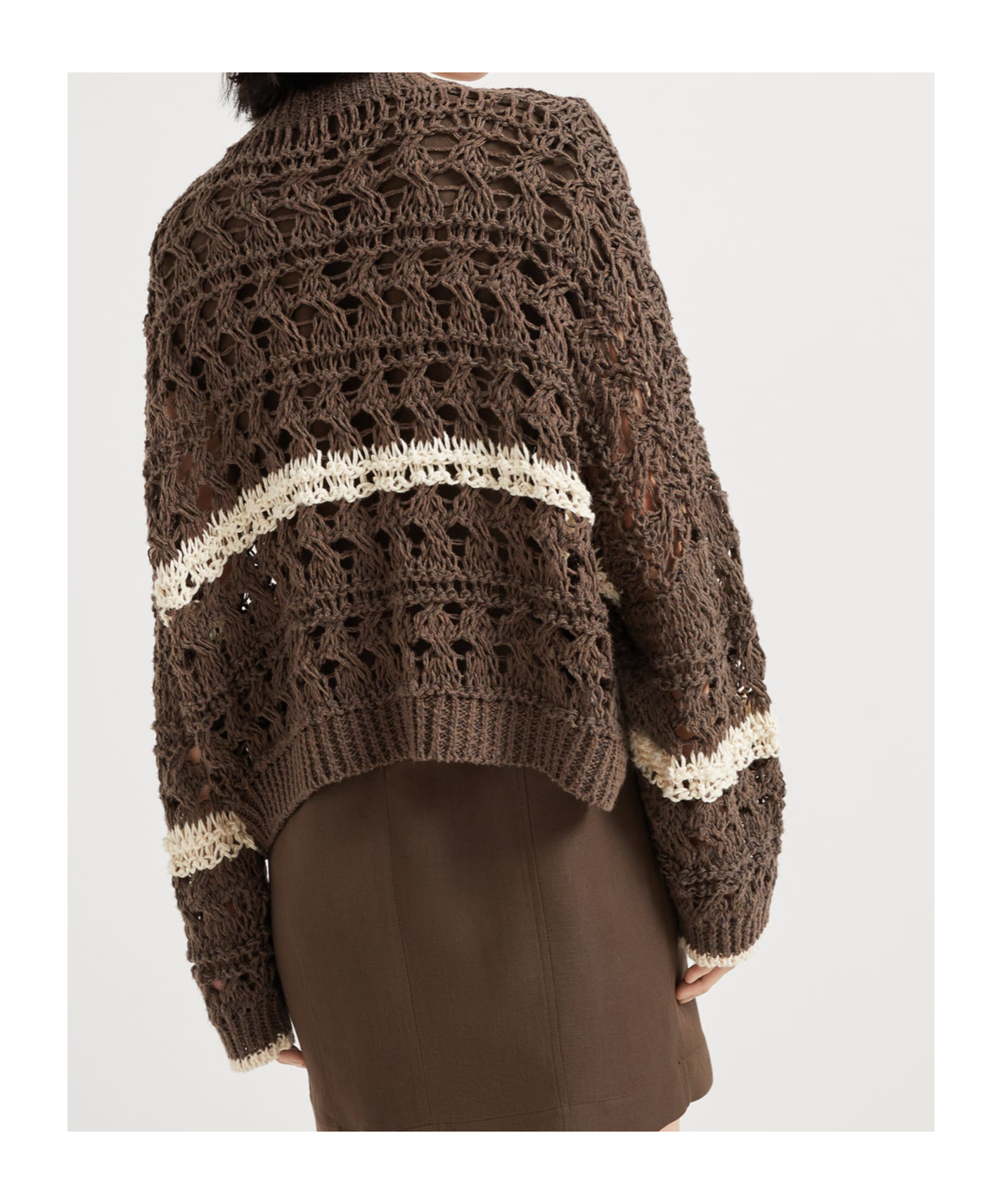 Brunello Cucinelli open-knit cardigan - SENSER