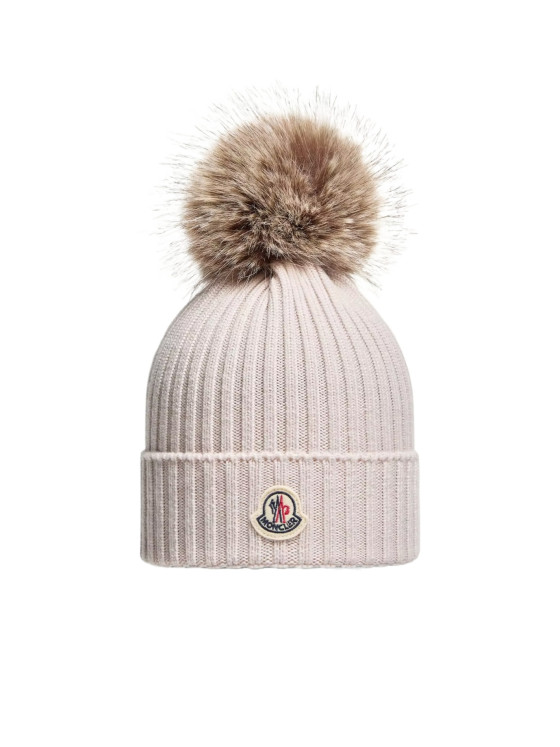 Image 1 of Moncler Enfant Pom Pom Beanie