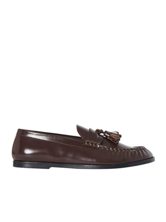 Image 1 of The Row Tassel Detailed Loafers